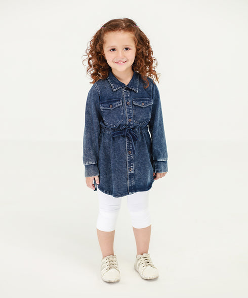 Girls' Denim Dress