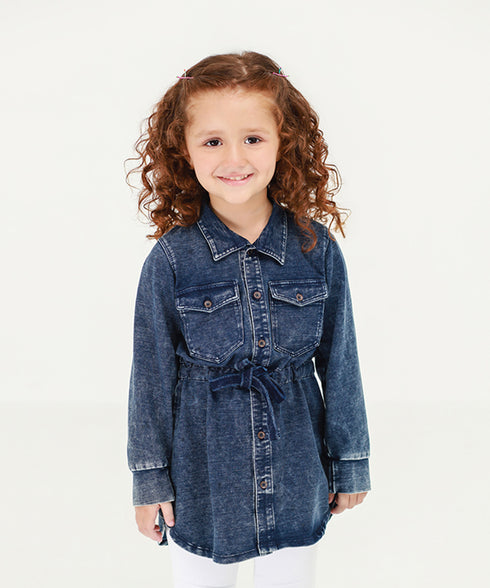 Girls' Denim Dress