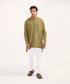 Men's Snap Button Tunic Shirt