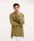 Men's Snap Button Tunic Shirt