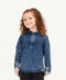 Girls' Denim Tunic Shirt