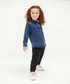 Girls' Denim Tunic Shirt
