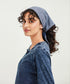 Women's Denim Henley Tee