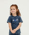 Girls' Denim Graphic Tee