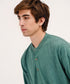 Men's Melange Tunic Shirt