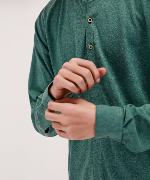 Men's Melange Tunic Shirt