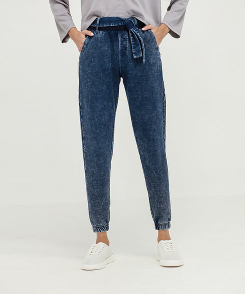 Women's Denim Joggers