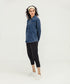 Women's Denim Button Down Shirt