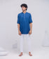 Men's Stone Wash Tunic Shirt