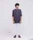 Men's Stone Wash Tunic Shirt
