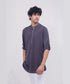 Men's Stone Wash Tunic Shirt