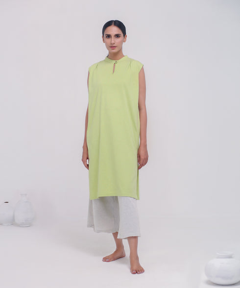 Women's Pleated Tunic Shirt