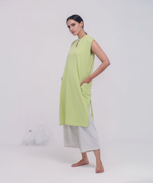 Women's Pleated Tunic Shirt