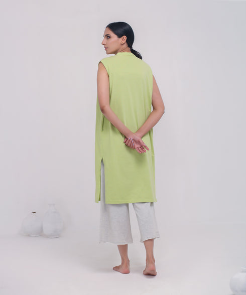 Women's Pleated Tunic Shirt