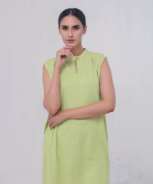 Women's Pleated Tunic Shirt