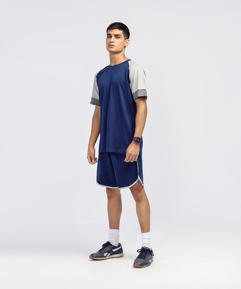 Men's Contrast Raglan Tee