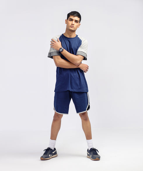 Men's Contrast Raglan Tee