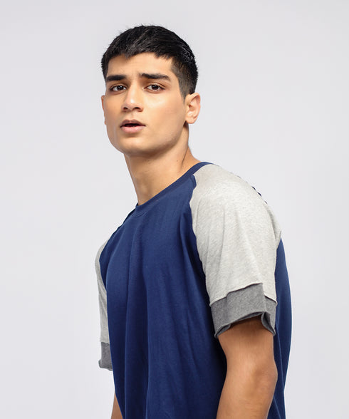 Men's Contrast Raglan Tee