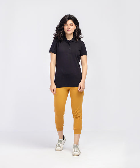 Women's Basic Polo Shirt