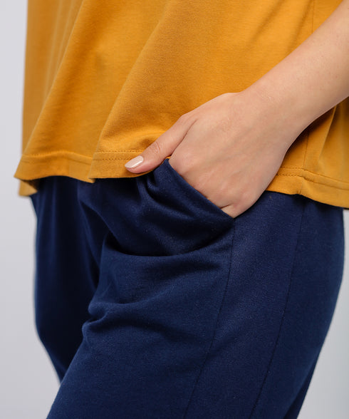 Women's Cropped Drop Shoulder Tee