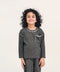 Girls' Stone Wash Raw Hem Tee