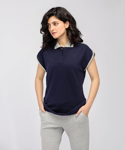 Women's Cap Sleeve Polo Shirt