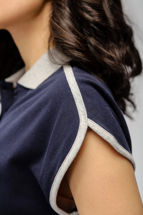 Women's Cap Sleeve Polo Shirt