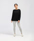 Women's Boat Neck Long Sleeve Tee