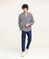 Men's Striped Button Down Shirt