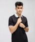 Men's Contrast Collar Polo Shirt