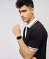 Men's Contrast Collar Polo Shirt