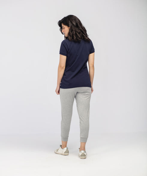 Women's Basic Polo Shirt