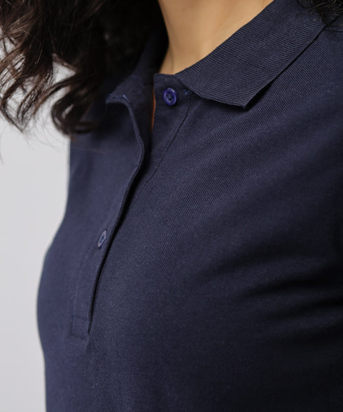 Women's Basic Polo Shirt