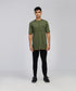 Men's Contrast Raw Edge Tee