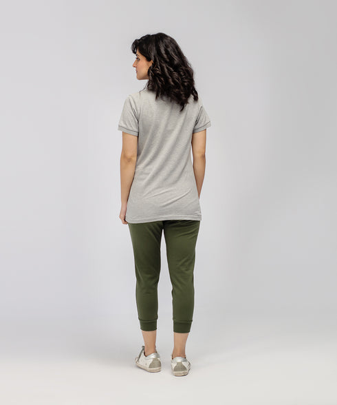 Women's Basic Polo Shirt