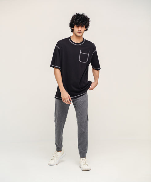 Men's Oversized Pocket Tee