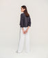 Women's Cropped Button Down Shirt