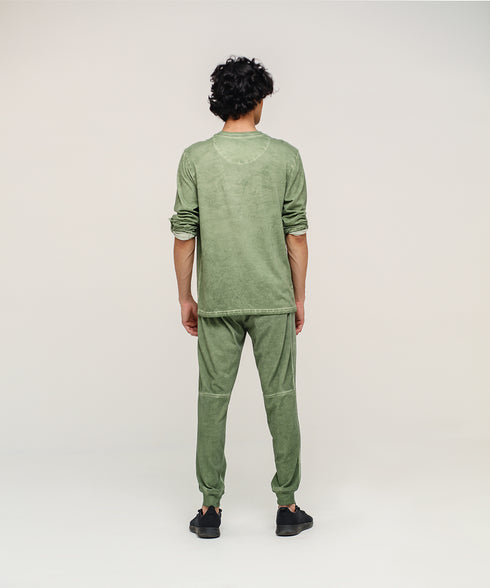 Men's Stone Wash Joggers