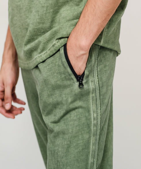 Men's Stone Wash Joggers