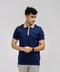 Men's Contrast Collar Polo Shirt