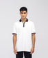 Men's Contrast Collar Polo Shirt