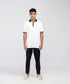 Men's Contrast Collar Polo Shirt