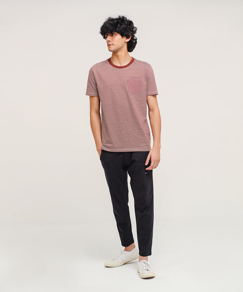 Men's Striped Pocket Tee