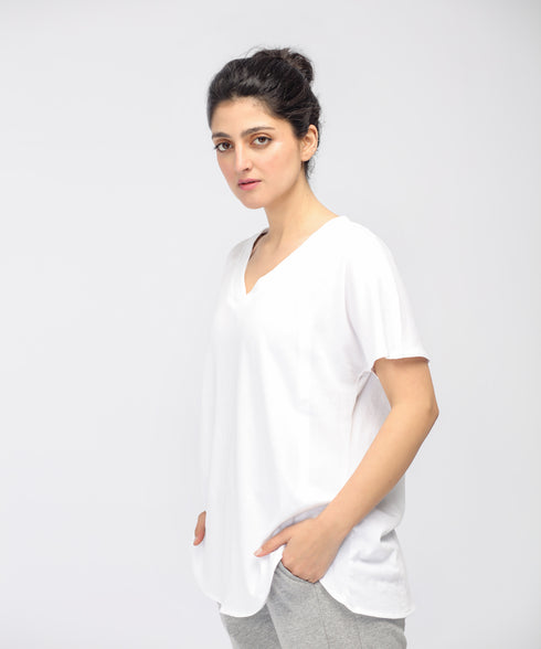 Women's Balanced Cap Sleeve Tee