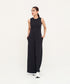 Women's Sleeveless Flare Jumpsuit