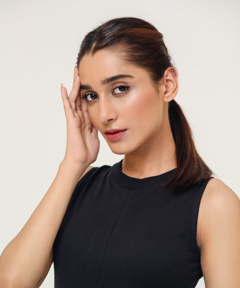 Women's Sleeveless Flare Jumpsuit