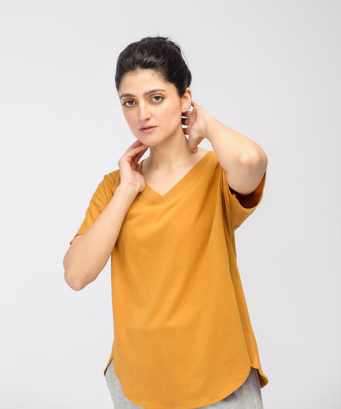 Women's Balanced Cap Sleeve Tee