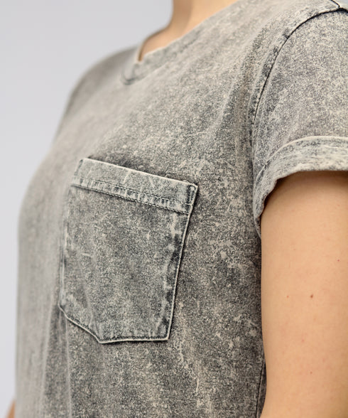 Women's Acid Wash Tee