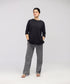 Women's Basic Relaxed Fit Pants