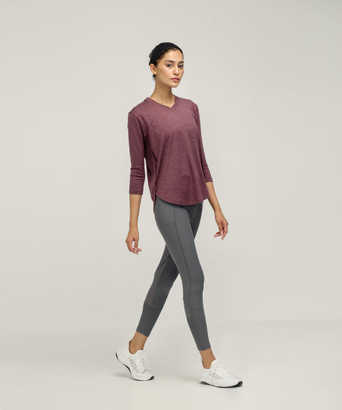 Women's B-Fit Long Sleeve Workout Tee